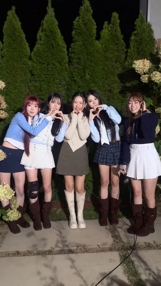 송하예 선배님과 함께 활짝 피어나~~💐