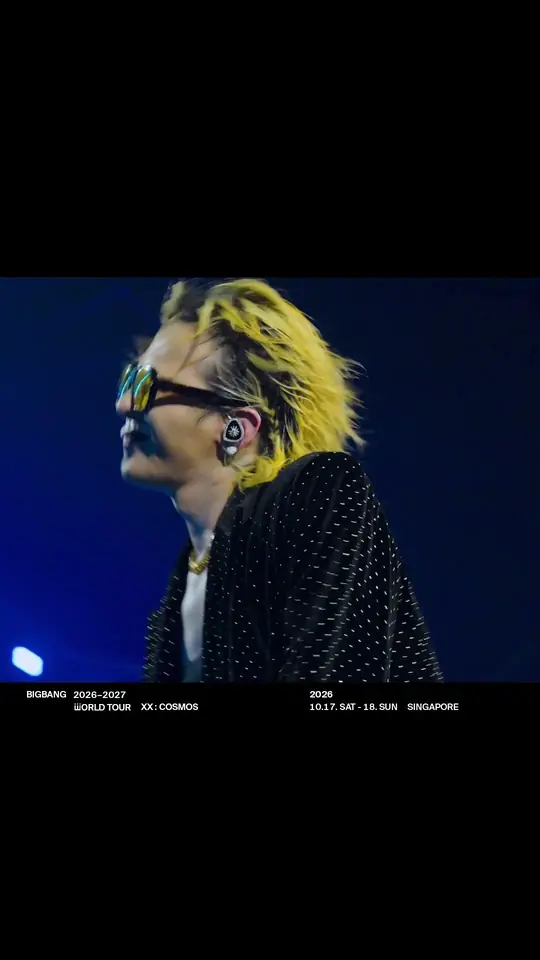 GDRAGON GD GDRAGON2026 BIGBANG BIGBANG2026 COSMOS_WORLD_TOUR_IN_SINGAPORE