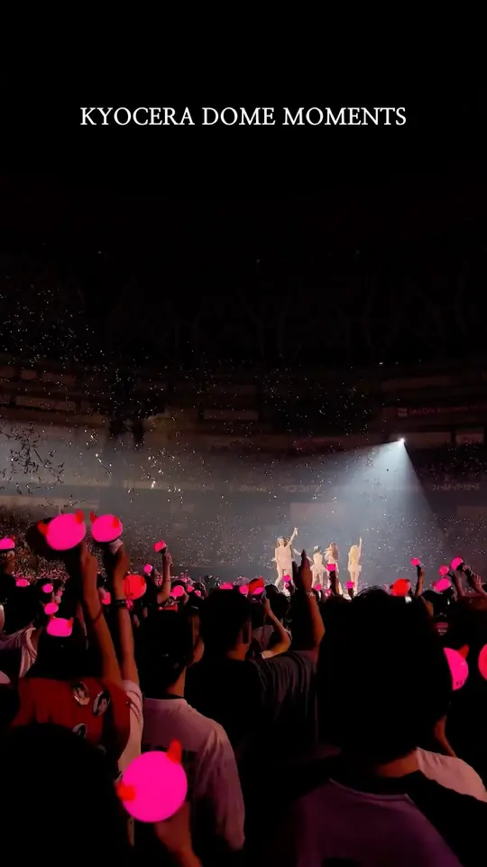 THE FIRST KYOCERA DOME MOMENTS ｡.:*☆