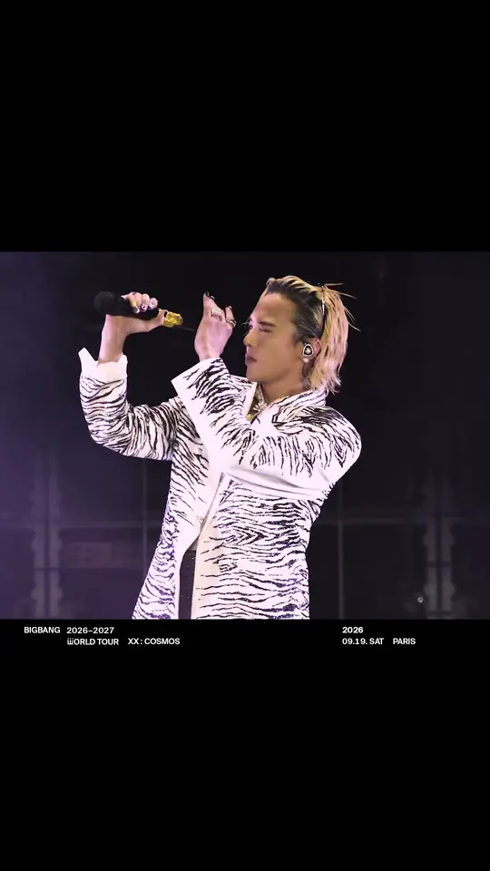 GDRAGON GD GDRAGON2026 BIGBANG BIGBANG2026 COSMOS_WORLD_TOUR_IN_PARIS